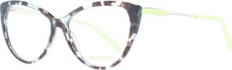 Emilio Pucci Brown Plastic Glasses Womens (Frames)