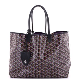 Goyard Saint Louis Tote Claire Voie Coated Canvas PM
