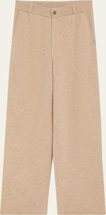 Guest In Residence Tailored Cashmere-Blend Pants