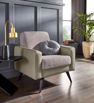 Exxpo Sofa Fashion Sessel »Samso, Loungesessel mit tollem Sitzkomfort« Komfortsitzhöhe 49cm