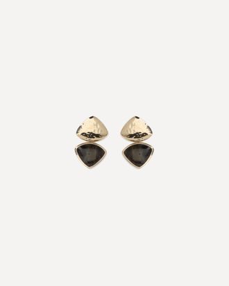 Self Portrait Two-tone speckled enamel Earrings Female UNI
