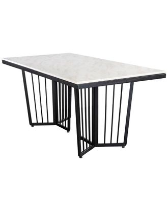 Statements by J. Statements By J Derek Marble Top Dining Table For 6