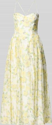 Bardot Bardot Abendkleid mit r&uuml;ckseitiger Schn&uuml;rung Modell ESTIE in GELB, Gr&ouml;&szlig;e 42