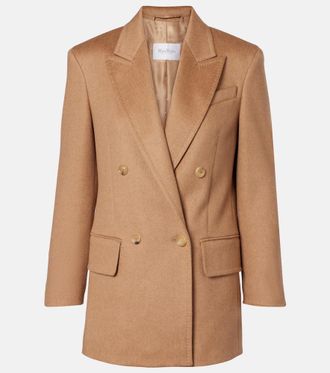 Max Mara Olimpia camel hair blazer