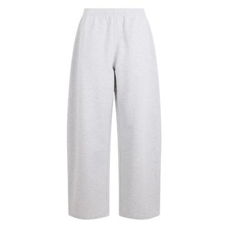 Alexander Wang Heathered Track Trousers - female - Alexander Wang - Wide Trousers - Gray - S - Trousers