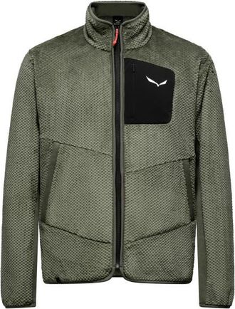 Salewa Puez Warm FZ Fleecejacke f&uuml;r Herren | oliv