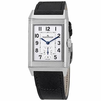 Jaeger-LeCoultre Reverso Classic Large Small Second Hand Wind Silver Dial Mens Watch Q3858523