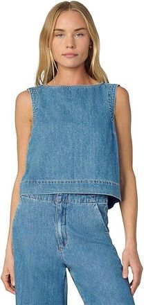 Joe's The Boat Neck Denim Shell Top Womens Clothing Revelation : XL, Cotton/Denim