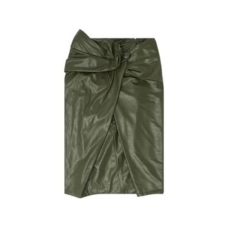 Diesel Rokken, Dames, Groen, XS, Leer, O Dasli