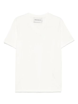 Amaranto cotton T-shirt - White