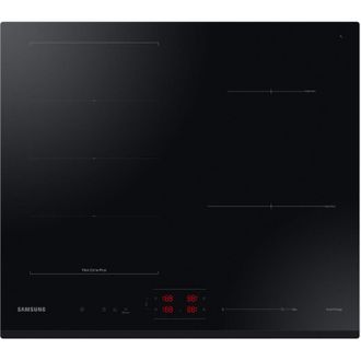 Samsung NZ64B6056GK Piano Cottura Induzione 60cm 4 Zone Nero Slim Fit Flex Zone Plus