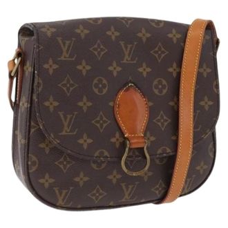 Louis Vuitton Pre-owned Vintage Monogram Schoudertas - Dames - Pre-owned - Bruin - Maat: ONE Size Leer