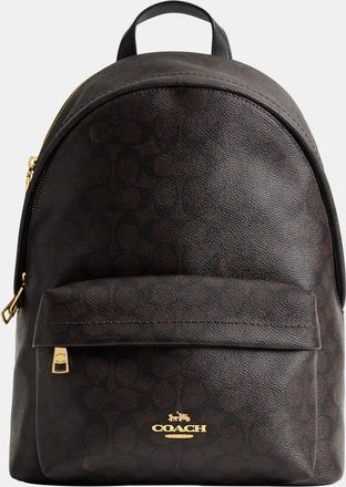 Coach Womens Taylor Small Backpack In Signature Canvas - Beige - One Size