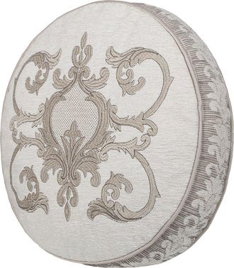 J. Queen New York Queensbury Round Decorative Throw Pillow