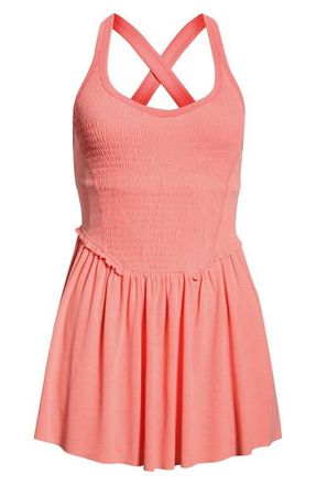 Free People FP Movement Smockin Hot Dress in Fruit Punch at Nordstrom, Size X-Small