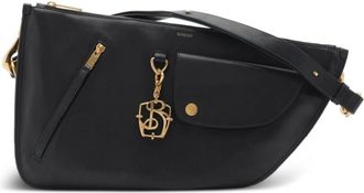 Burberry Shield Twin Bag - women - Calf Leather - One Size - Black