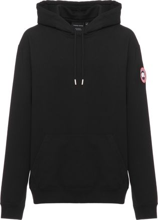 Canada Goose Black Hooded Sweatshirt with Kangaroo Pocket