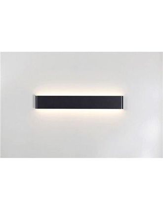 Mantra Mantra Aplique De Pared Led Egeo Negro 14w 2700k/3000k