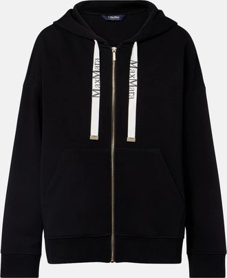 Max Mara Felpa con cappuccio Jour in misto cotone