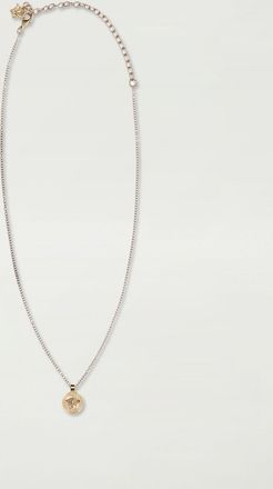 Versace Collana Medusa Versace in ottone con ciondolo