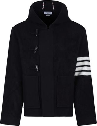 Thom Browne Hombre, Sudaderas, Azul, Talla: L