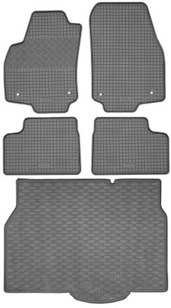 OEM Opel Astra Iii H Hatchback De 2004 A Diciembre De 2014. Juego: Alfombrillas De Goma Para Coche + Alfombrilla Para Maletero