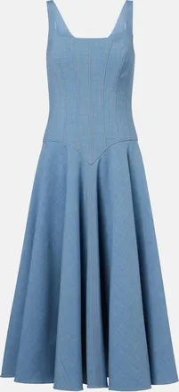 Emilia Wickstead Vestido midi Harmoni