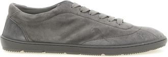 Brunello Cucinelli Grey Suede Sneakers