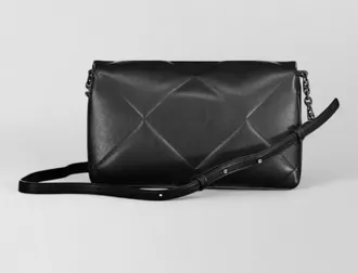 Calvin Klein quilted chain shoulder bag