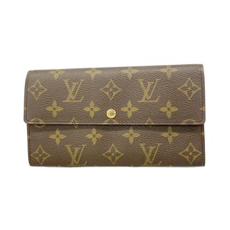 Louis Vuitton Brown Long Wallet (Bi-Fold) (Pre-Owned)