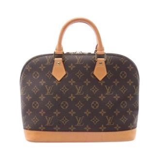 Louis Vuitton Pre-owned Handbags, female, Brown, Size: ONE SIZE Pre-owned Monogram Canvas Handbag