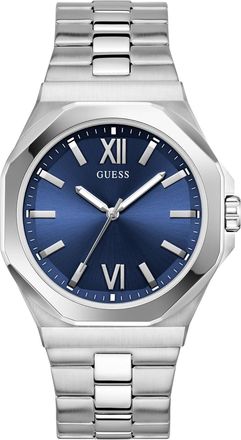Guess Emperor Heren Horloge Zilverkleurig GW0849G1