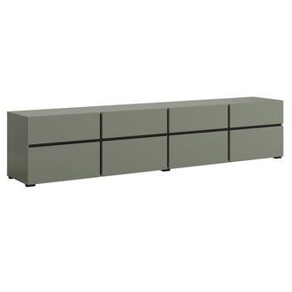 Petits Meubles Mueble tv 4 puertas 225 cm paneles laminados verde