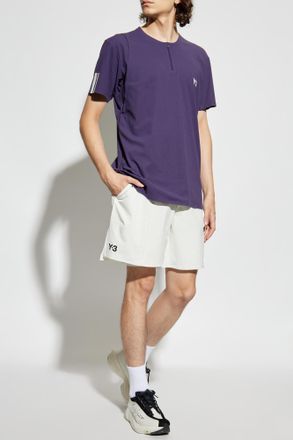 Yohji Yamamoto T-shirt From The Tennis US Collection, Mens, Purple