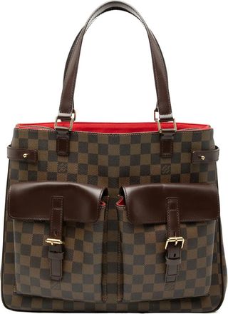 Louis Vuitton Borsa tote Uzes in tela Damier Eb&egrave;ne 2006 - Marrone