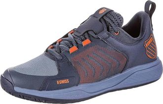 K-Swiss Mens Ultrashot Team Shoes In Windward Blue/orion Blue/scarlet Ibis