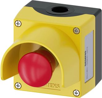 SIEMENS Caja Para Aparatos De Mando, 22 Mm, Redondo, 3su18510nb002ac2