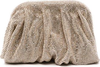 Benedetta Bruzziches Venus La Petite clutch bag - women - Metal/glass - OS - Gold