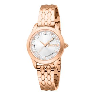 Just Cavalli Accessoires, Dames, Roze, ONE Size, Aurora Horloge