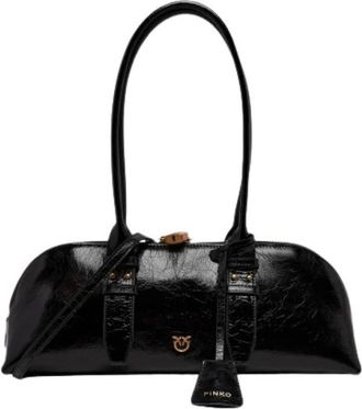 Pinko Pinko, Dames, Tassen, Zwart, Maat: ONE Size