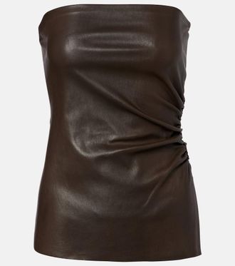 Stouls Laya leather bustier