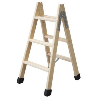cofan Escalera Madera Doble 3 Pelda&ntilde;os 0,75 M