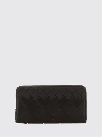 Bottega Veneta Intrecciato Leather Continental Zip-Around Wallet
