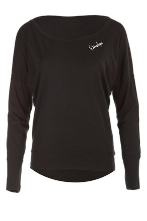 Winshape Langarmshirt WINSHAPE MCS002, Damen, Gr. XXL, schwarz, 50% Modal, 50% Baumwolle, U-Boot-Ausschnitt, Shirts Langarmshirt, Ultra leicht