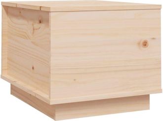 vidaXL Coffee Table 40x50x35 cm Solid Wood Pine Vidaxl