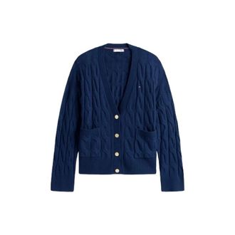 Tommy Hilfiger Donna, Maglie, Blu, XS, new