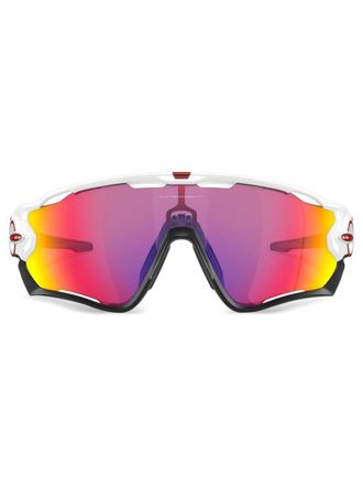Oakley Occhiali da sole Flight Jacket - Bianco