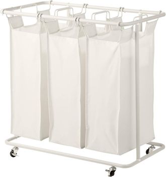 5five Simply Smart Cesto De Ropa Linea Con Ruedas 47.7l Beige 79x44.8x79.4 Cm - 5five