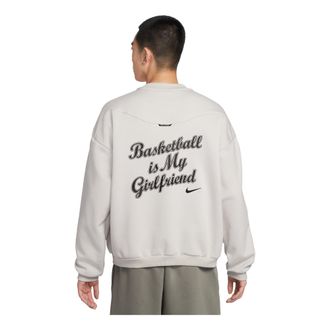 Nike Standard Issue Therma-FIT Brushed Crew Light Bone IR0107-072