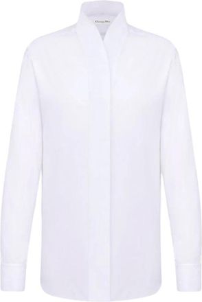Dior Klassiek Blanc Shirt - Dames - Overhemden - Wit - XS - Overhemden